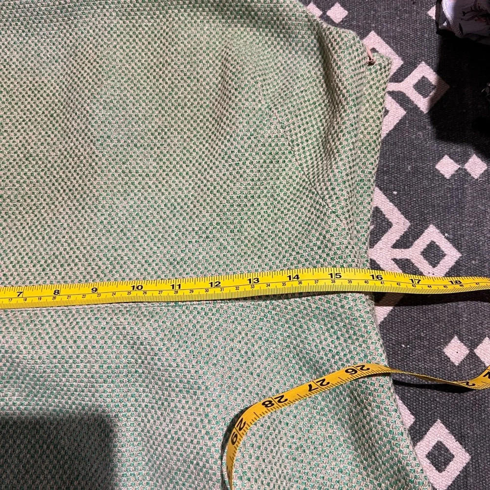 Banana Republic Elegant pep plum Green Sleeveless Top cotton linen blend 10 - Picture 7 of 11